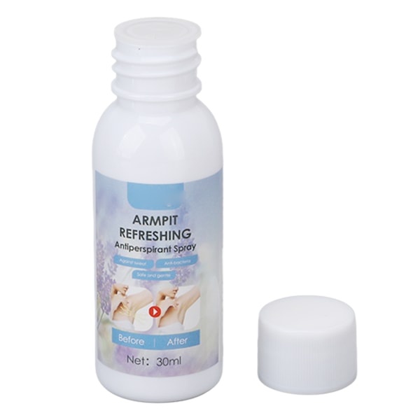 Armpit Antiperspirant Spray 30ml Lavendel Naturlig Säker Antiperspirant Antibakteriell Antiperspirant Deodorant för Armhåla