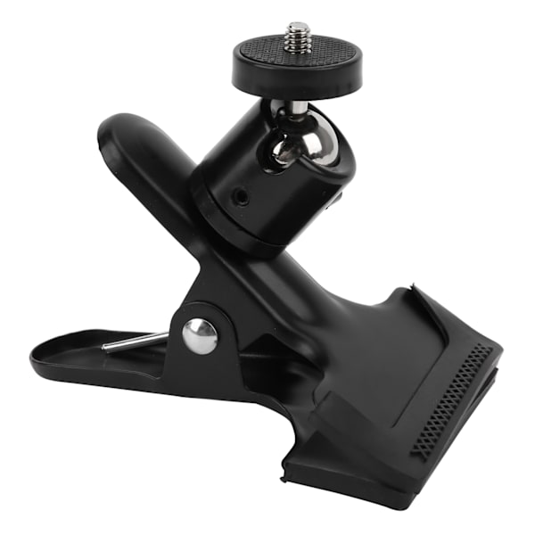 Tripod-kameraklämmafäste med 360 graders roterande kulhuvud 1/4 tum skruv för bärbar dator