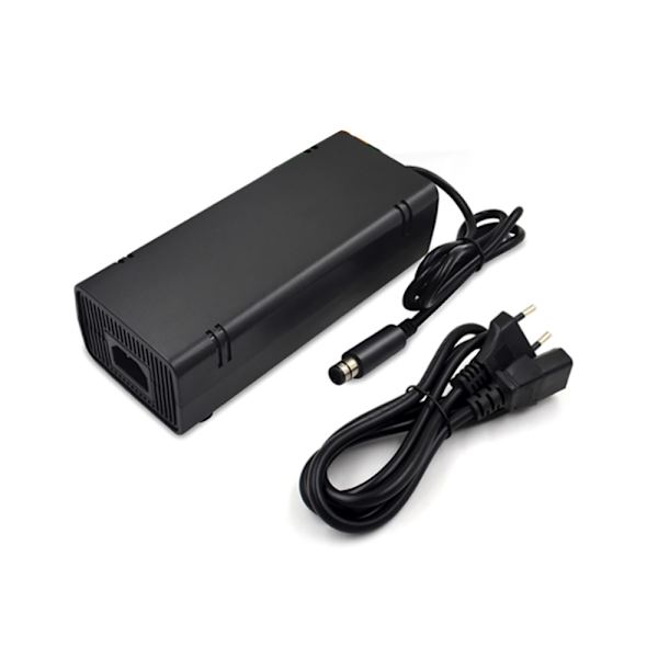 AC-adapter Strömförsörjning med laddningskabel för XBOX 360 Slim-konsol 100-240V Universal laddare