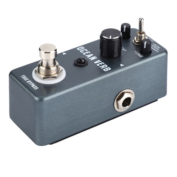 Mini Metal Shell Analog Vibe Gitarr Effekt Pedal med True Bypass Instrument Tillbehör