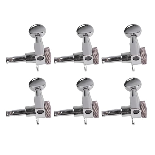 3R3L Gitarrstämningsskruvar med låssträng Tuning Locking Peg Ersättning för elektrisk akustisk gitarr