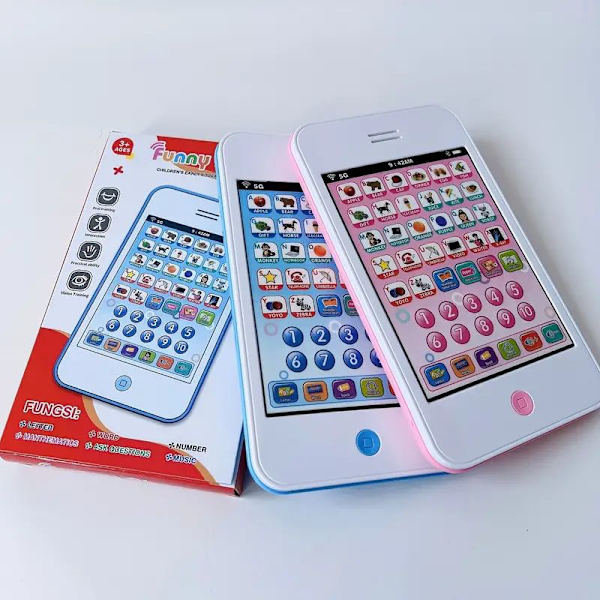 PHONE Varhaiskasvatuksen Oppimistarinoita Lasten Koulutuspisteen Lukija Mini Leikki Pink