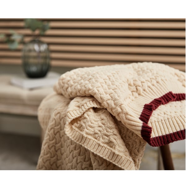 Sängfilt , Fuzzy Plush Fluffy Soft Filt, Höst-vinterfilt för bäddsoffa soffstol (51" x 63")
