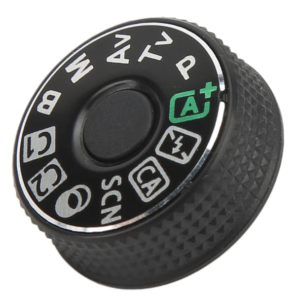 Kameratoppdeksel Modusvelgerknapp ABS Robust Kameratoppdeksel Modusvelgerlokk Erstatning for 80D