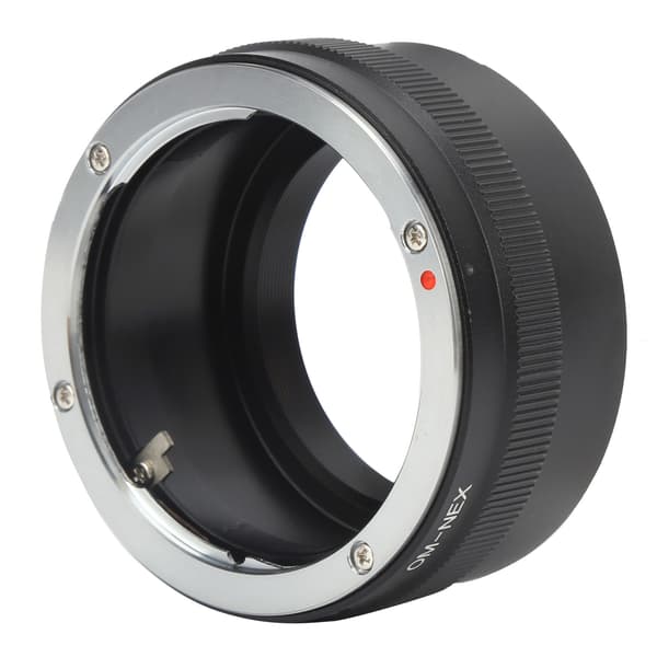 FOTGA OMNEX konverteradapterring til Olympus OM-objektiv til Sony E-mount-kamera