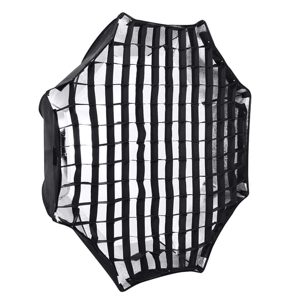 Nonwoven gitter til Speedlite Softbox Flash Studio Light Control Fototilbehør (80cm)