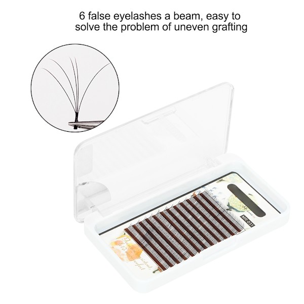 Ympning Falska Ögonfransar Volym Falska Ögonfransar Makeup Ögonfransar Förlängningsverktyg (MR-031 (8mm)