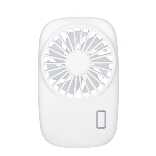 Kädessä pidettävä minituuletin, tehokas pieni henkilökohtainen kannettava tuuletin, säädettävä nopeus, USB ladattava, viilentävä lapsille, tytöille, naisille, kotiin, toimistoon white