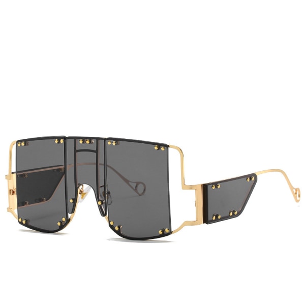 Fladdermus Solglasögon Goth-glasögon utan bågar för kvinnor män Halloween festglasögon Trendiga glasögon UV 400 skydd