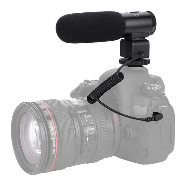 Mcoplus MIC-03 Digital 3,5 mm DV videoopptakskamera stereomikrofon