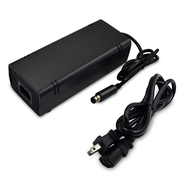 AC-adapter Strömförsörjning med laddningskabel för XBOX 360 Slim-konsol 100-240V Universal laddare