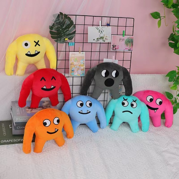 Garten of Banban Plus Plys Plys Legetøj Lille Monster Dukke-(1 stk）-multicolour（25cm） multicolour （25cm）