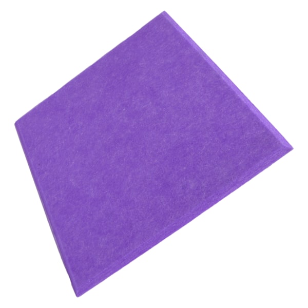 6 stk akustiske absorpsjonspaneler tykkere reduserer etterklang lydisolerende polstring absorber (lilla)