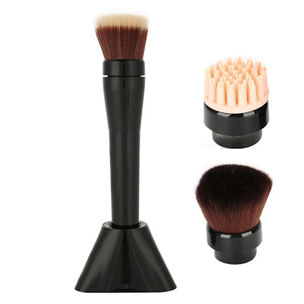 3 i 1 Elektrisk Makeup Borste Ansiktsrengöring Tvätta Borste Exklusiv Tvätta Verktyg Kit 03