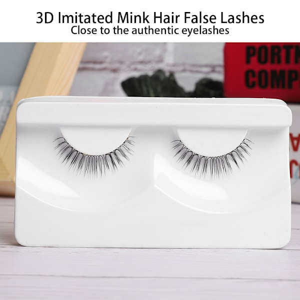 Falske øyevipper 3D Imitert Minkhår Multi-Layers Lange Falske Øyevipper EyelashBE-323