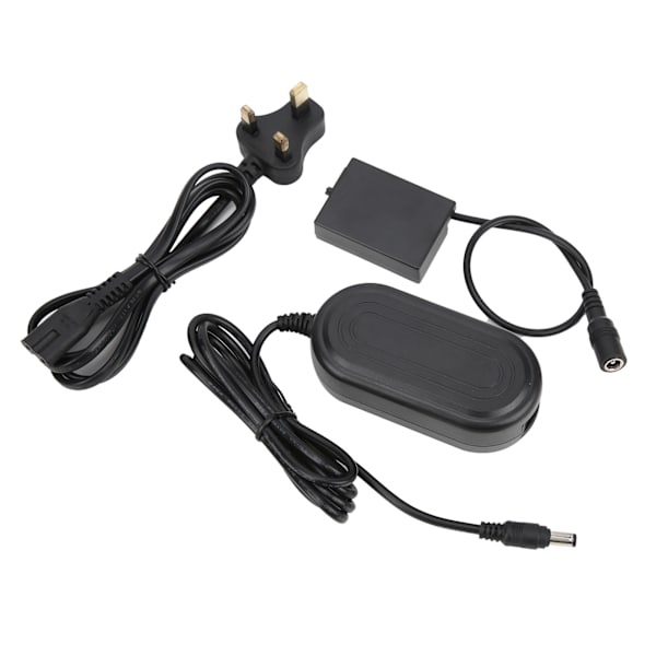 AC-adapter, strömförsörjning och LPE8-batteridummy DC-kopplingskit för Canon 550D-kamera