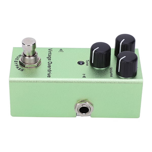 Gitarr Effekt Pedal Vintage Overdrive Mini Bärbar True Bypass Aluminiumlegering DC 9V JDF‑01
