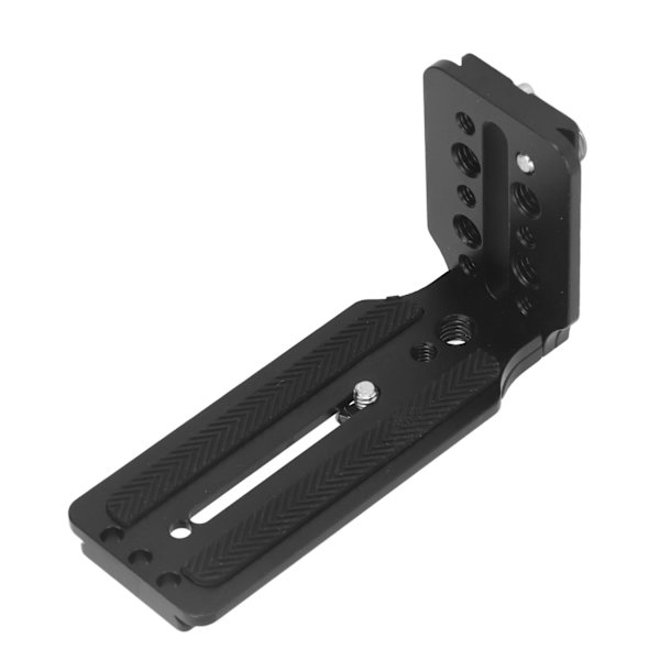 L-formad snabbkopplingsplatta i aluminiumlegering med 1/4 3/8 skruvhål för vertikal fotografering för DJI Osmo-kamera