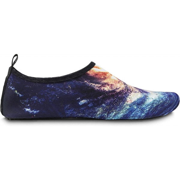 AVEKI Dame Herre Vandsko Børn Barfodet Hurtigtørrende Sports Strand Svøm Slip-On Aqua Sport Sokker, K04, Størrelse:46/47