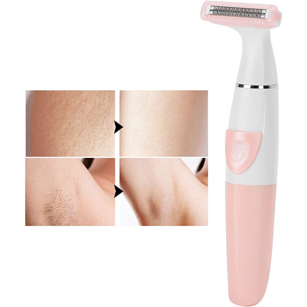 Hår Fjernelse Epilator, Bærbar Elektrisk Epilator Kropshår Fjernelse Trimmer Vandtæt Vådt Tørt Brug Til Kvinder Dame