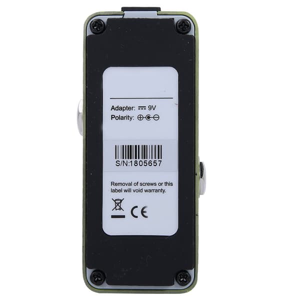 DC 9V/160mA Modulasjonsgitar-effekter som inneholder totalt 11 moduler effekter