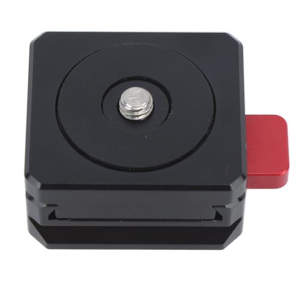 Mini V Lock V Mount Quick Release Plade Aluminiumlegering Quick Release Plade med Selvspændende Mekanisme