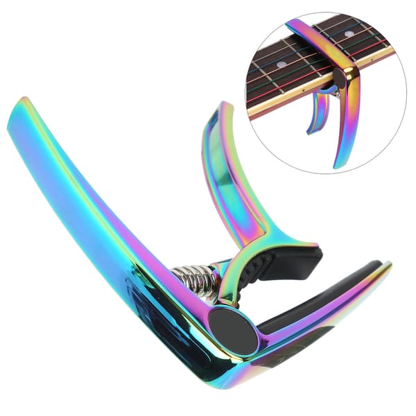 Gitar Capo i sinklegering for elektriske gitarer, ukulele og klassiske gitartilbehør