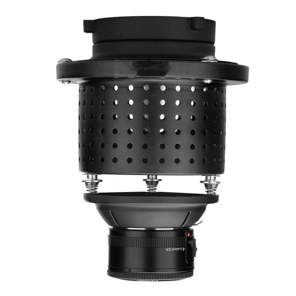 NiceFoto SN-29 Professionel Blitzlys Snoot 50mm 1.8F Linse til Bowens Mount