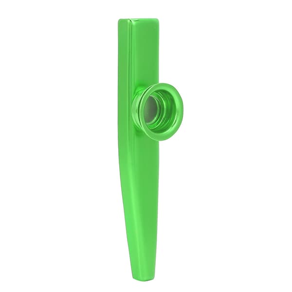 Aluminiumlegering Mini Bärbar Kazoo Ukulele Gitarr Partner Musikinstrument (grön)