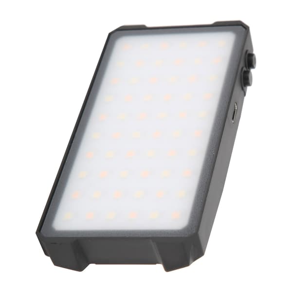 Manbily MFL-04 Bærbar LED-lommelampe 3000K-6500K for direktesending med diffuser