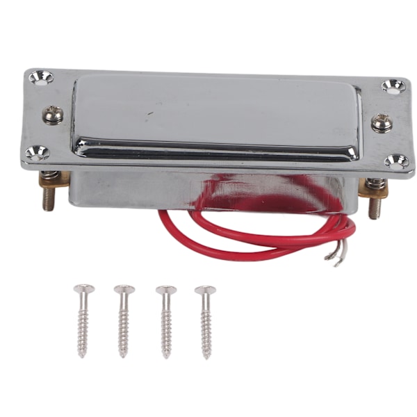 Electric Guitar Mini Pickup Kit Humbucking Metal Pickup Replacement with Mounting Screws