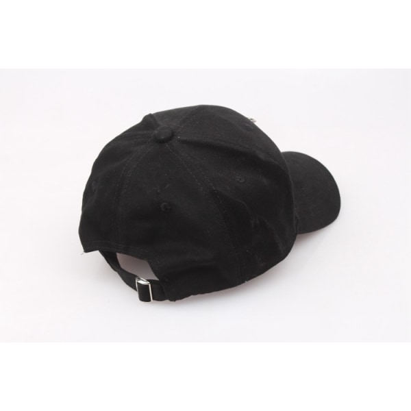 Baseball Cap Utendørs Jernring Caps Bomull Snapback Casual Justerbar Dad Hat Hip Hop Hatter