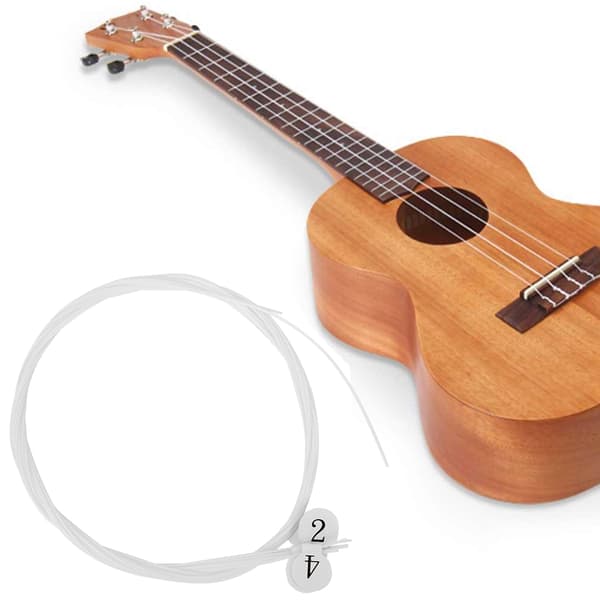 5 sæt ukulele strenge nylon udskiftning streng dele til ukulele