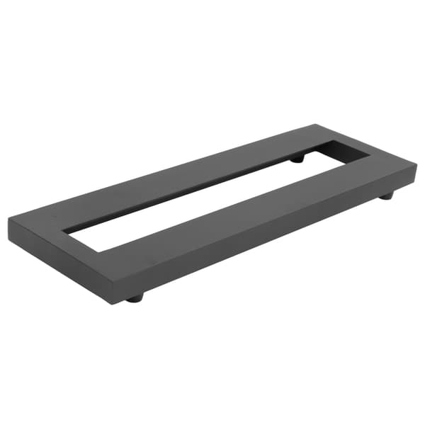 Effektpedalbräda i aluminiumlegering, elgitarrpedalbräda, effektfixeringsfäste med bärväska