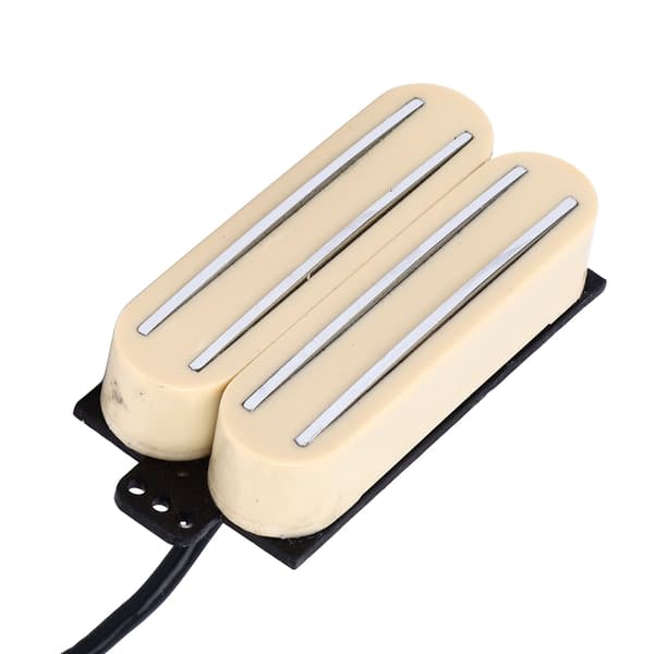 Elektrisk gitarr 4 spole pickup dubbel skena 4 blad låg brus metall elektrisk gitarr pickup för utbyte