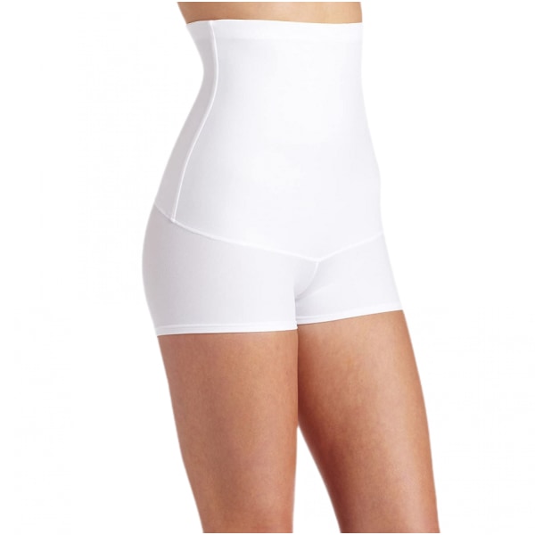 Kvinners Høy-Midje Shapewear Kroppsskulpturerende Mage Hofteløftende Treningsyoga Bukser --- Hvit （Størrelse XL）