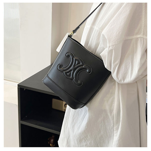 Kvinners Tote Totes Kvinners Skulder Bag Messenger Bag Kvinne Stor Kapasitet Patchwork Mote Bøtte Bag En Skulder Messenger Håndveske