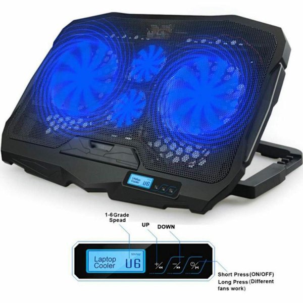 C1 LED-skærm bærbar computer køler
