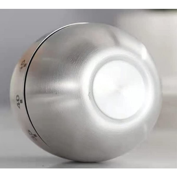 Timer, Rustfrit Stål Metal Mekanisk Vision Nedtælling Madlavning Med Høj Alarm Køkken Timer Til Børn Læring, Kosmetiske Applikationer