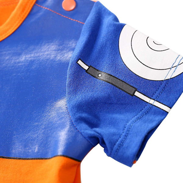 AVEKI Babykläder Nyfödda Jumpsuits Härlig Cartoon Romper, 12-18 Månader, 90CM, Orange-1