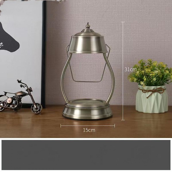 Lysvarmerlampe for Topp-Ned Smelting av Lys, Nattelampe, Aromaterapi Voks Smeltelampe 【Send 2 pærer】