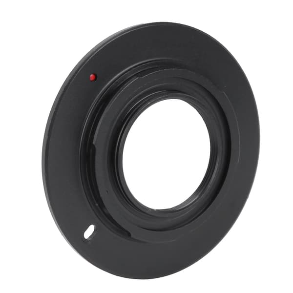 C-M4/3 Metal Linseadapterring til C-monteringskameraobjektiv, der passer til M4/3-kamera