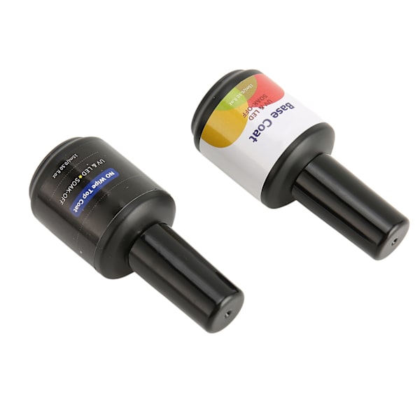 Topplack och baslack set professionell nagelsalong långvarig glans finish klar nagelkonst bas topplack