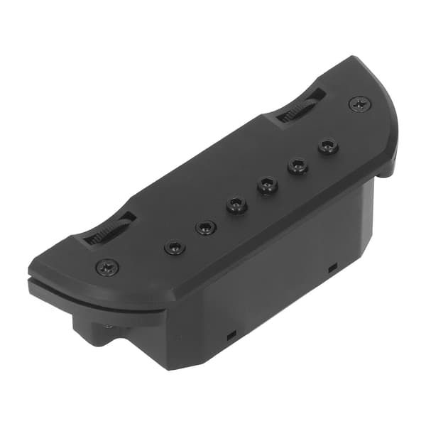 Akustisk gitarr pickup ljudförstärkning hålfri trä gitarr pickup förstärkare med batteri