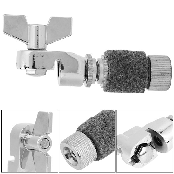 Alloy Jazz Drum Clutch Musikinstrument Tillbehör Högkvalitativ Klämma Hållare