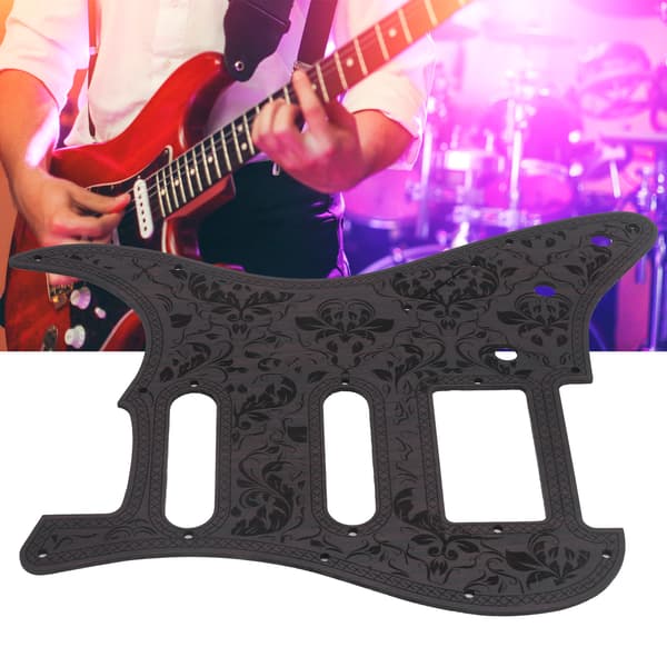 11 Håls Palisander Elektrisk Gitarr Pickguard Instrumentdelar Ersättningstillbehör