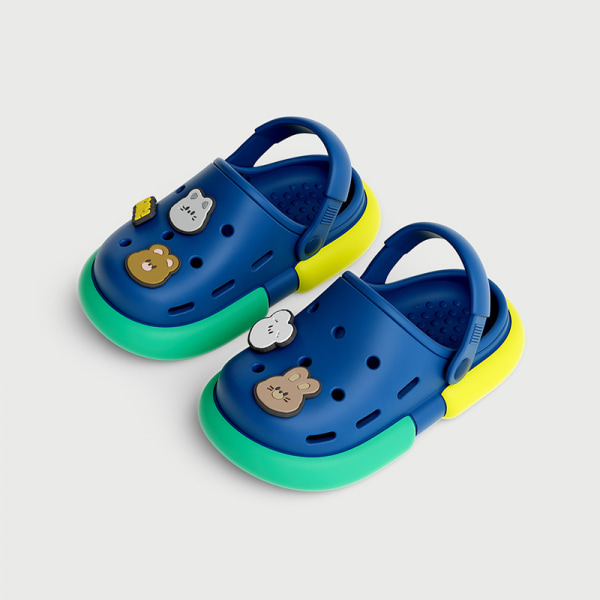 Barn Trädgård Clogs Söta Sommar Slip-On Mules Sandaler för Pojkar Flickor Inomhus Utomhus Strand Promenad Tofflor