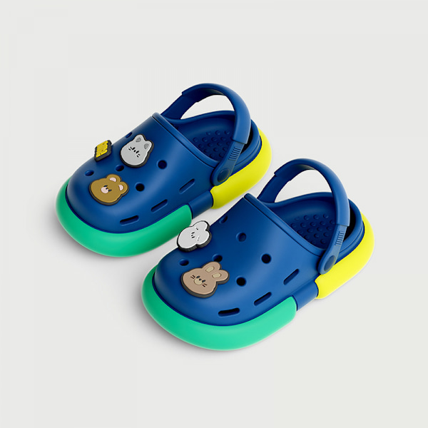 Børnehave Have Clogs Søde Sommer Slip-On Mules Sandaler til Drenge Piger Indendørs Udendørs Strand Gåture Tøfler