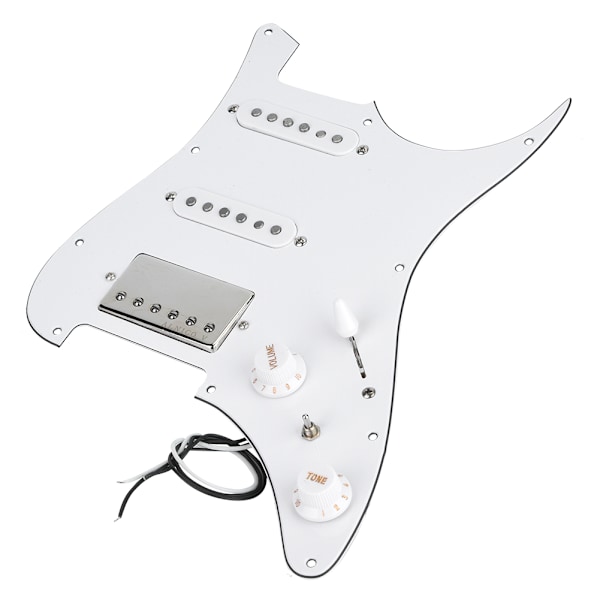 SSH Loaded Forhåndstilkoblede Dobbelspole Pickup Pickguard Elektrisk Gitarrinstrumenter Tilbehør