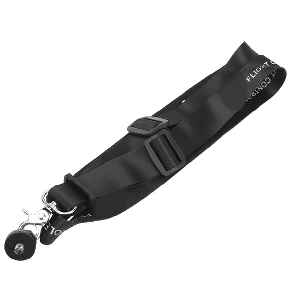 Justerbart hængende sikkerhedsreb til DJI OM 4/Osmo Mobile 2 3 håndholdt stabilisator snor sort